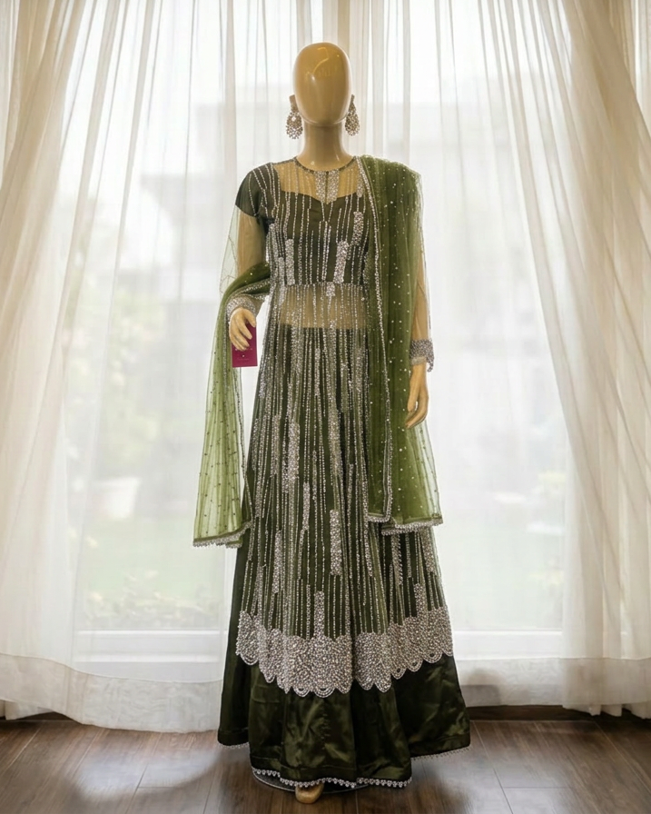 Hari Naari 3-Piece Sharara Set