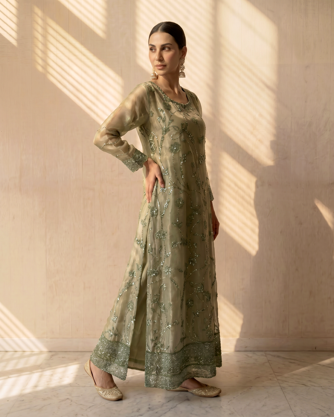 Olive Maxi Dress