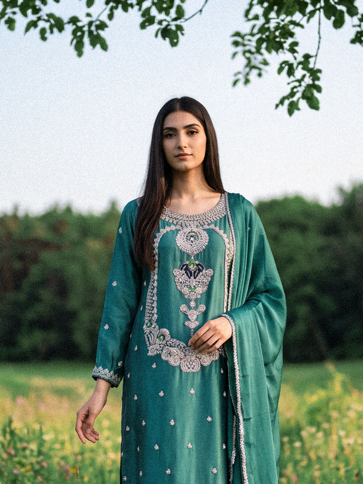 Feroza 3-Piece Kaftan Set