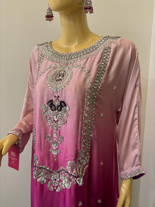 Afsana Ombre Kaftan