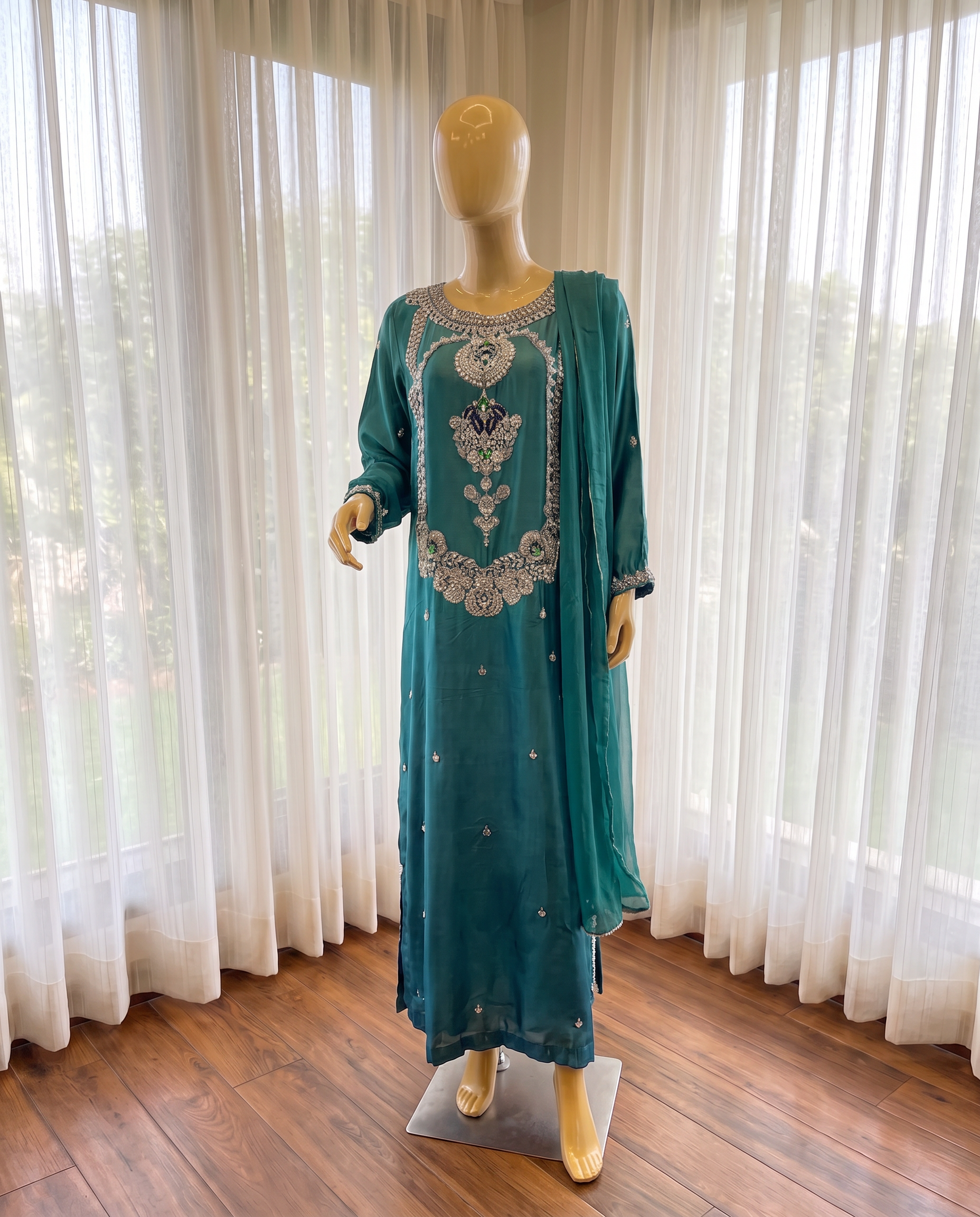 Feroza 3-Piece Kaftan Set