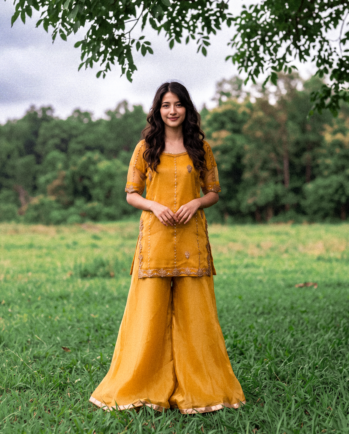 Suraj Mukhi Sharara Set
