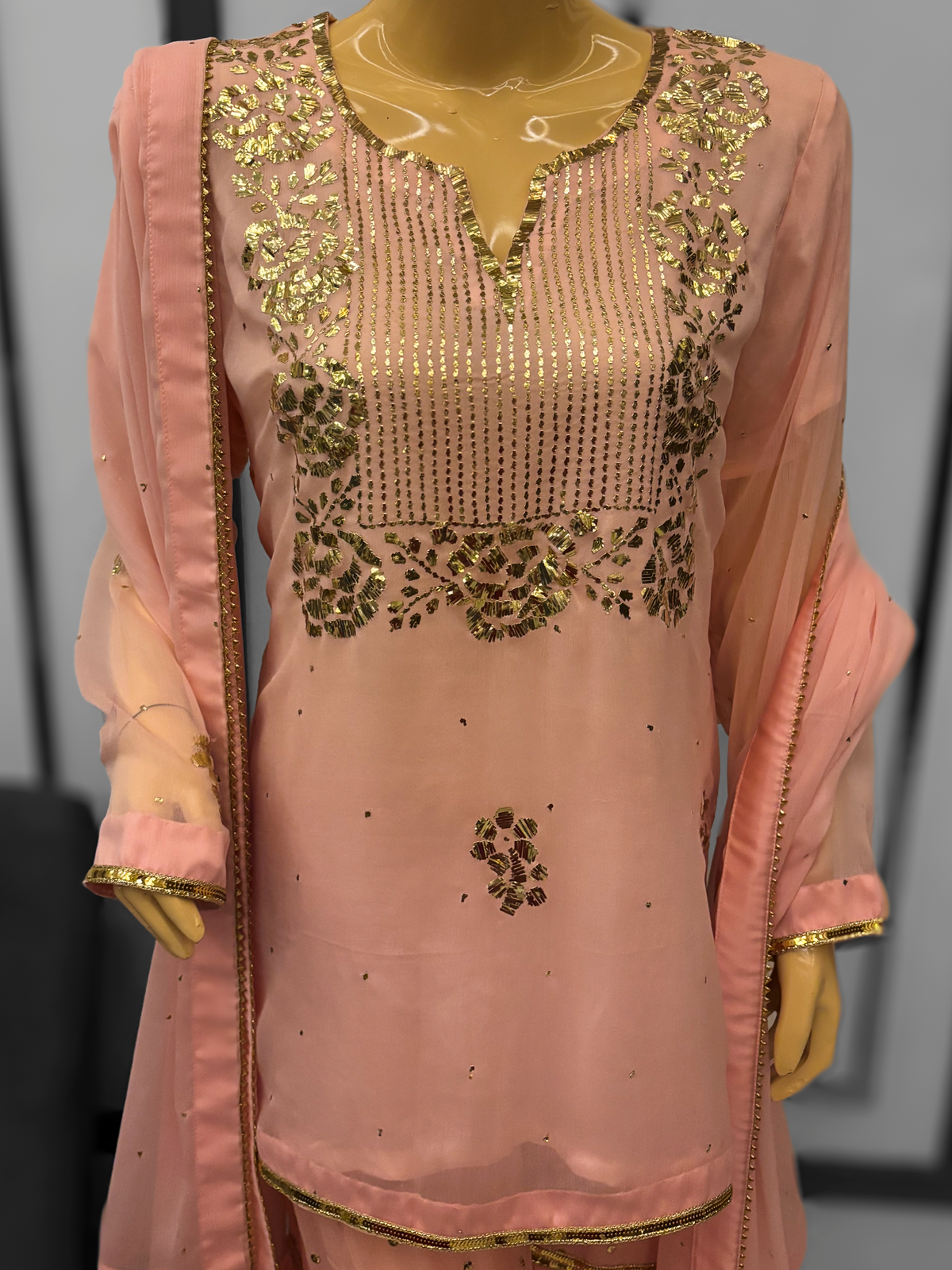 Inara Mukesh Gharara 3-Piece Set