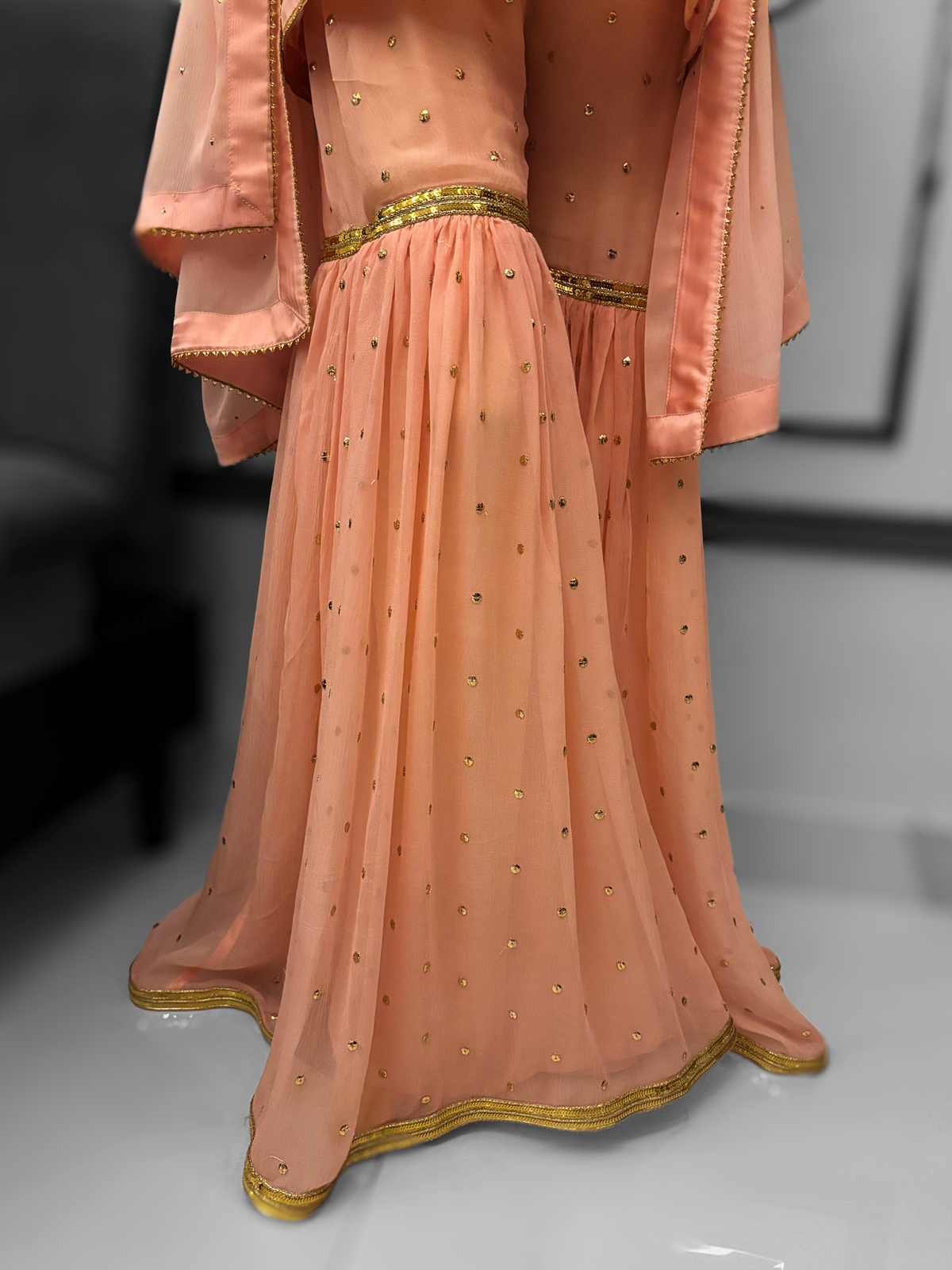 Inara Mukesh Gharara 3-Piece Set