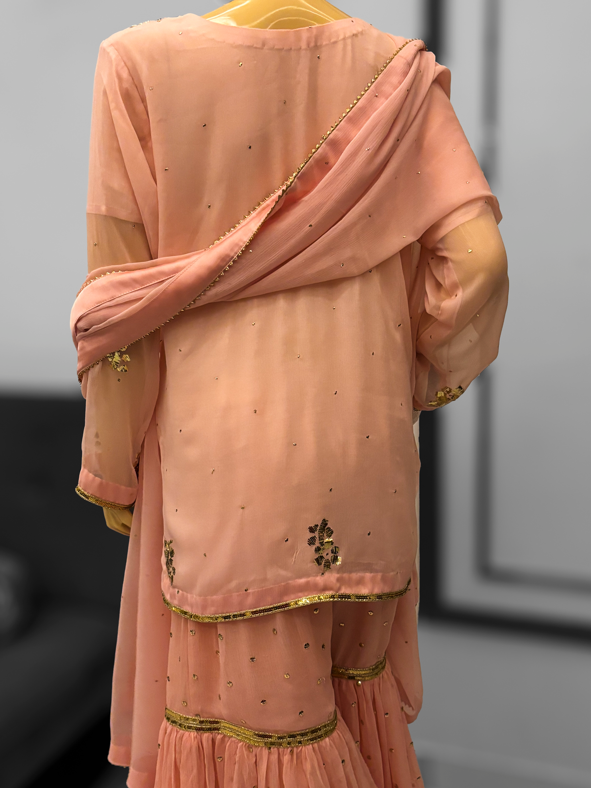 Inara Mukesh Gharara 3-Piece Set